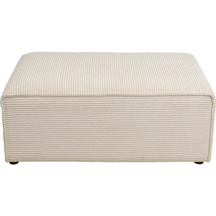 Infinity Ottomane Corduroy Corner Sofa