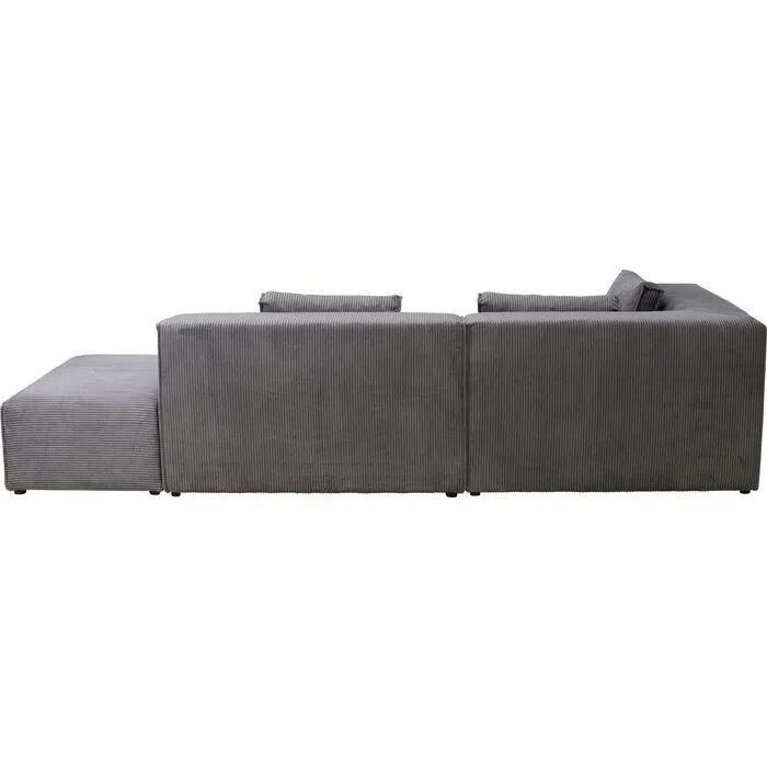 Infinity Ottomane Corduroy Corner Sofa