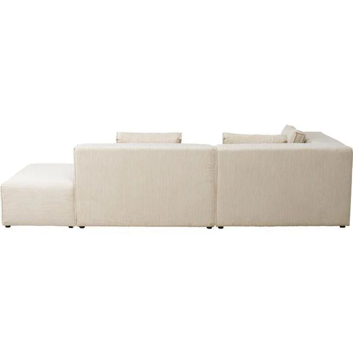 Infinity Ottomane Corduroy Corner Sofa
