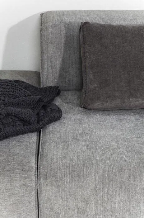 Infinity Ottomane Grey Corner Sofa