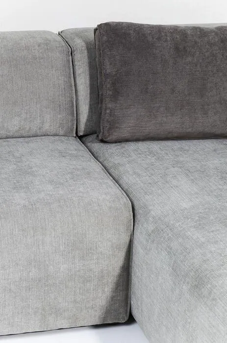 Infinity Ottomane Grey Corner Sofa