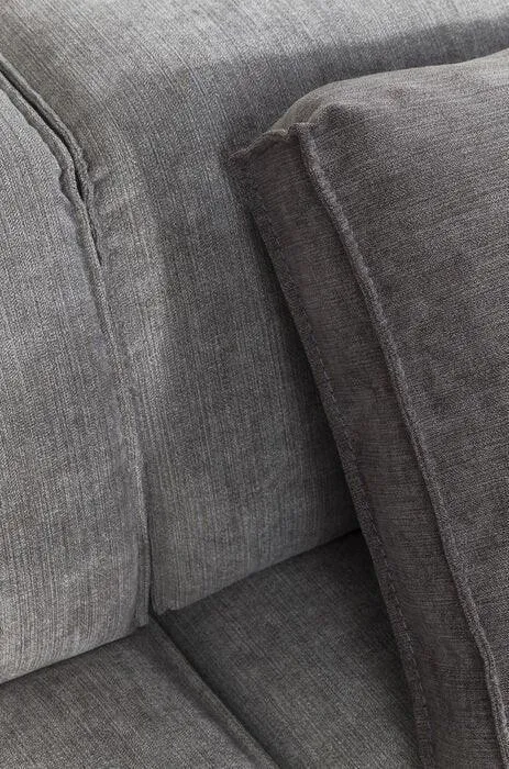 Infinity Ottomane Grey Corner Sofa