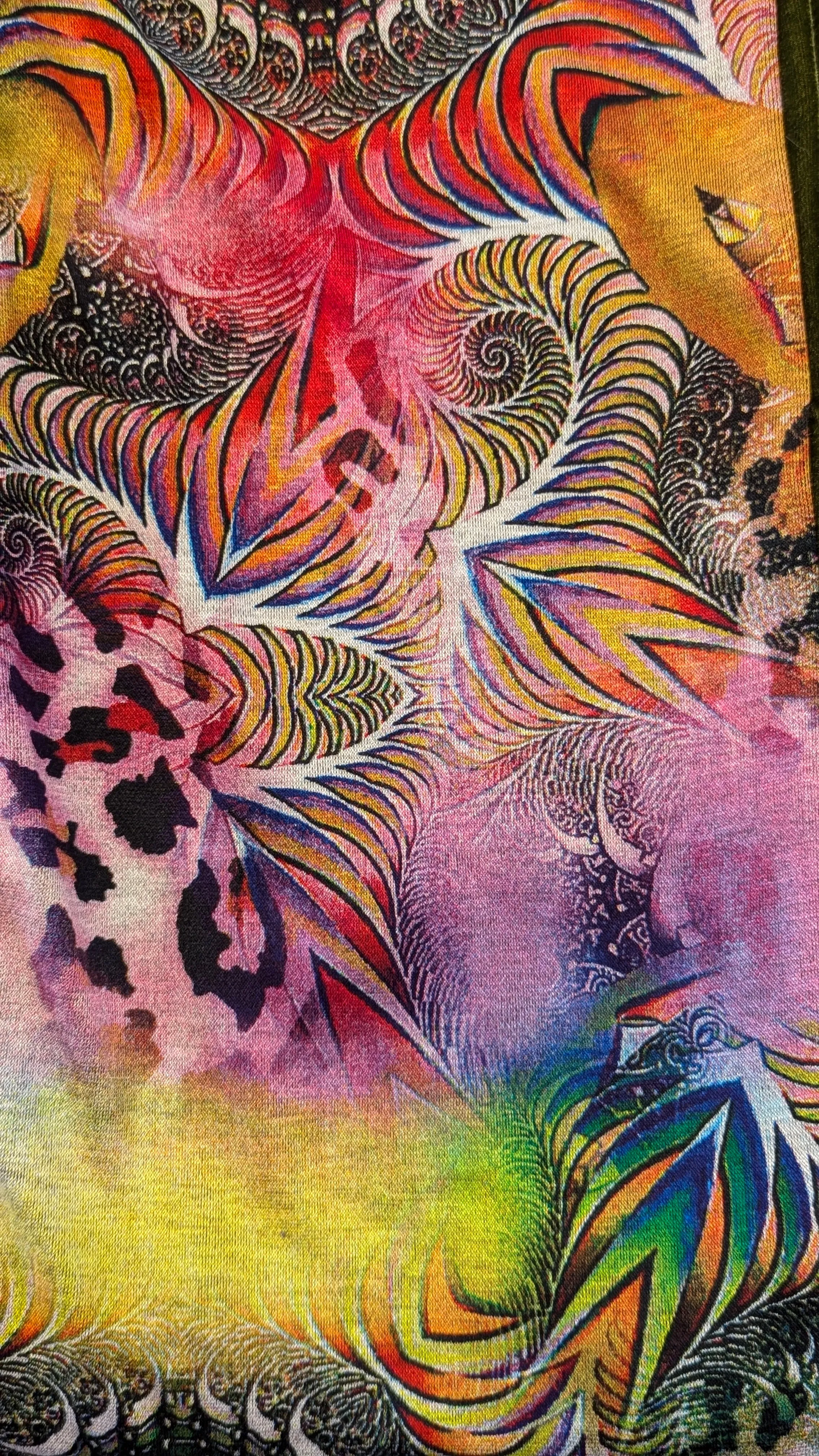 Infinity Scarf in Nature's Kaleidoscope