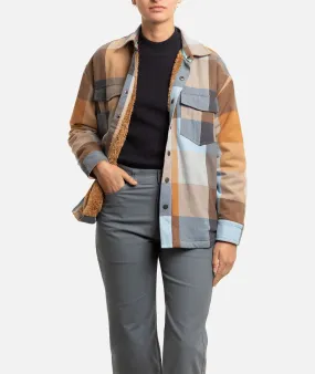 Jetty Nivean Flannel Jacket - Tan