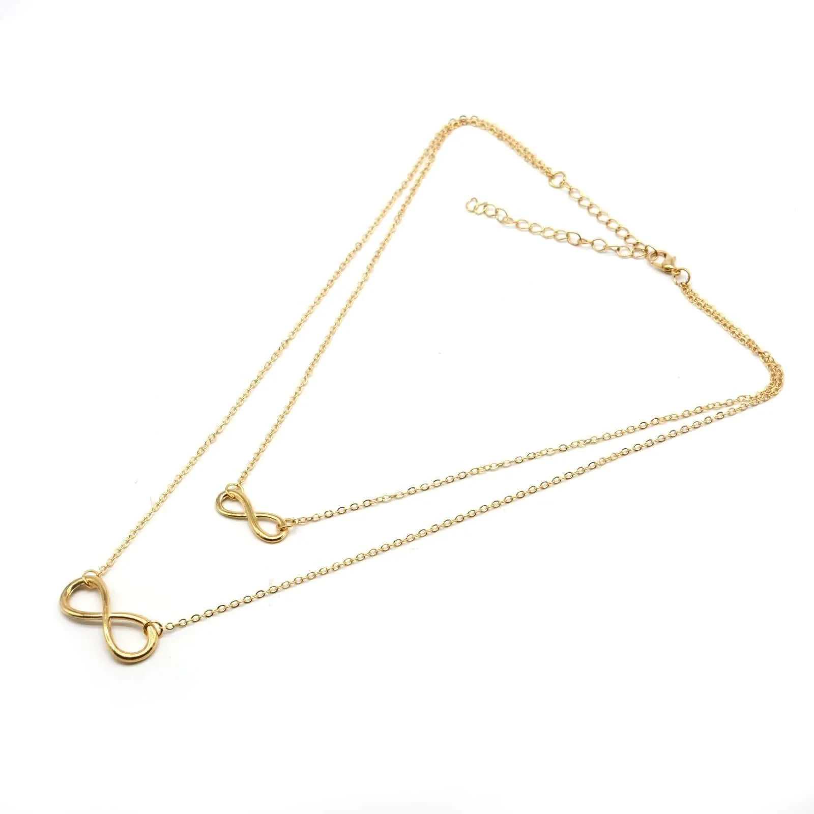 Joker & Witch Boston Layered Gold Necklace for women