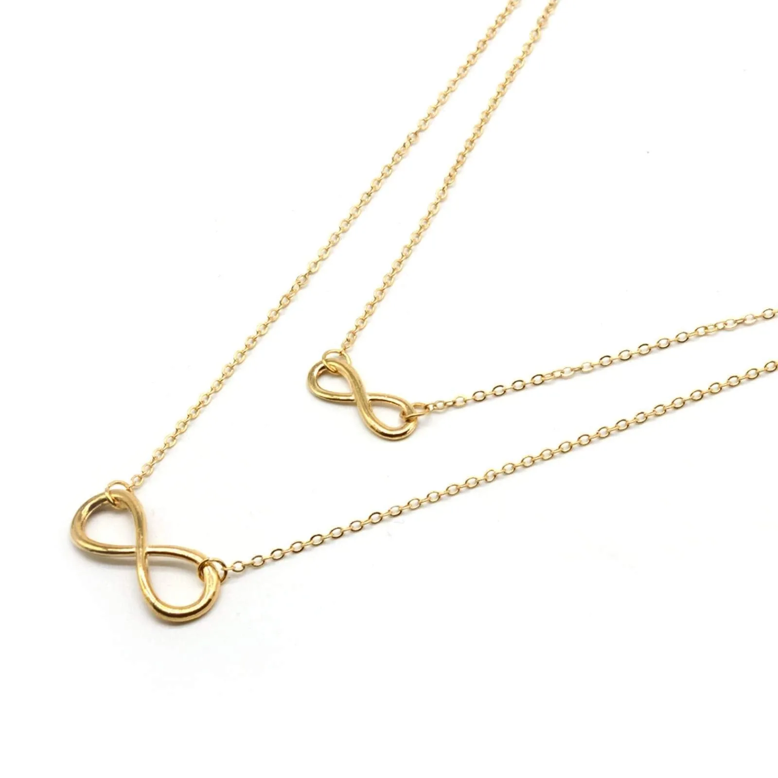 Joker & Witch Boston Layered Gold Necklace for women