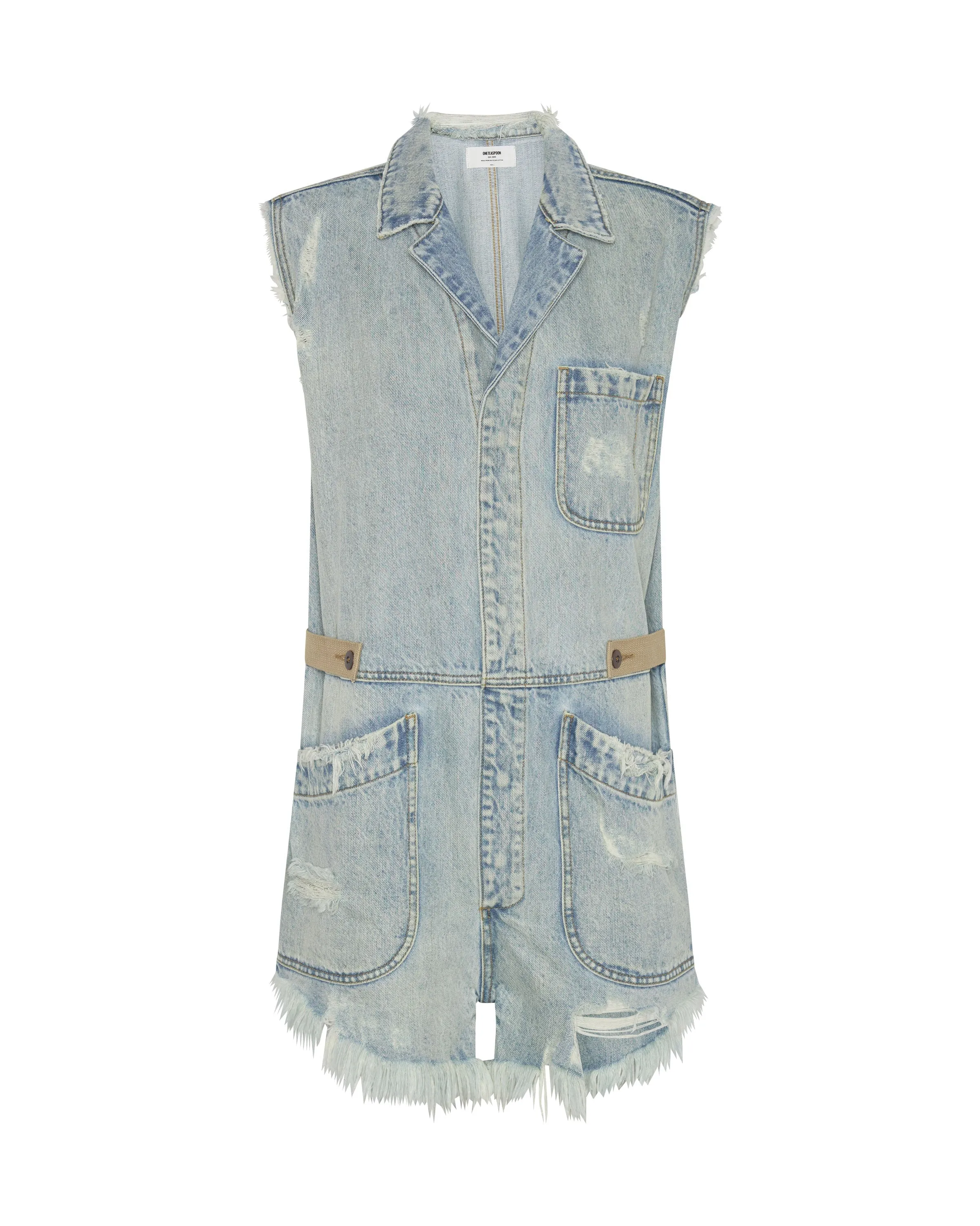 KANSAS BLUE PALISADES OVERALL