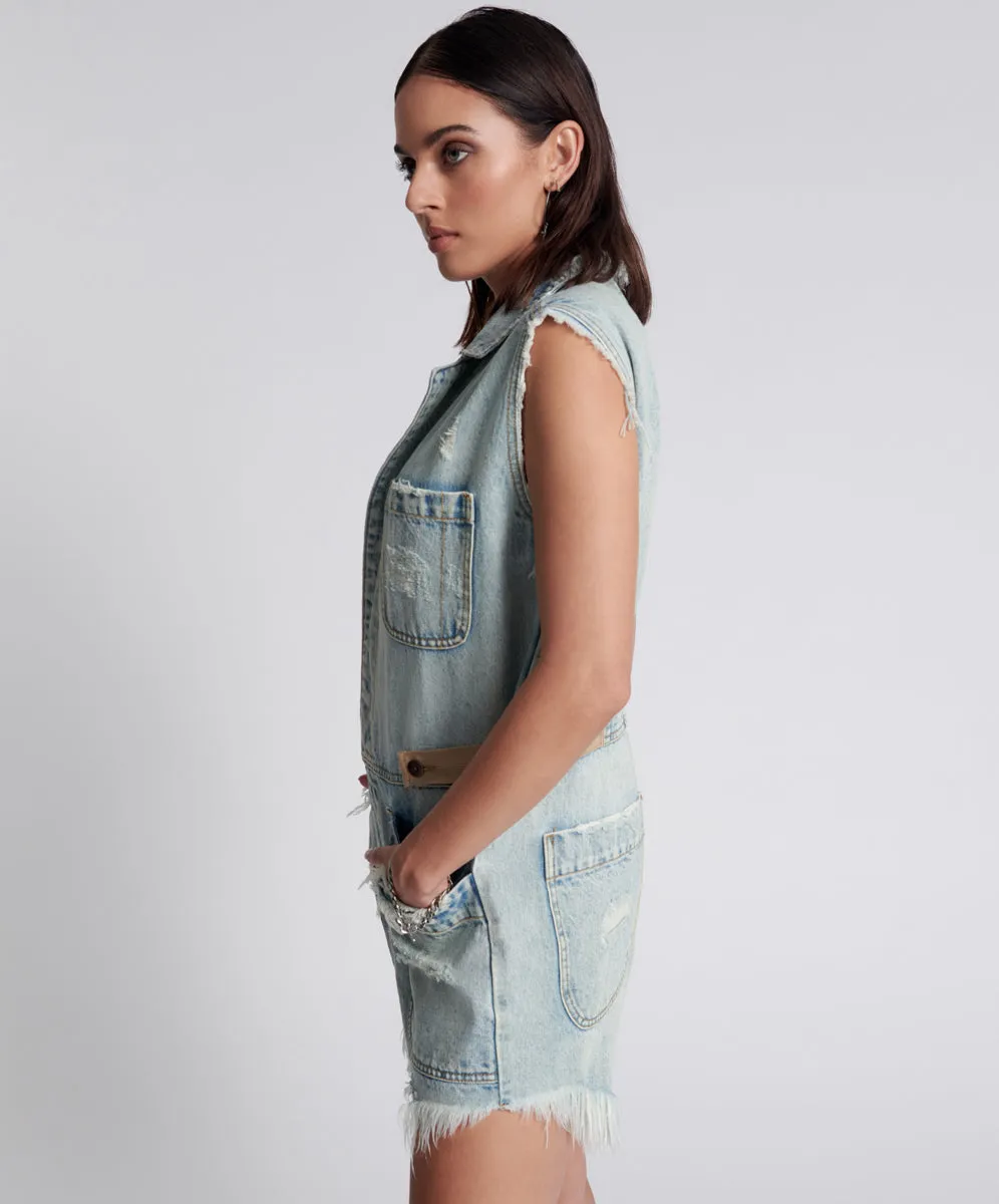 KANSAS BLUE PALISADES OVERALL