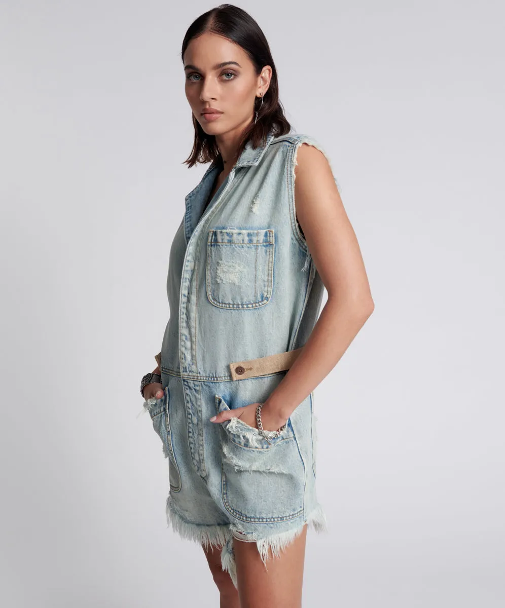 KANSAS BLUE PALISADES OVERALL