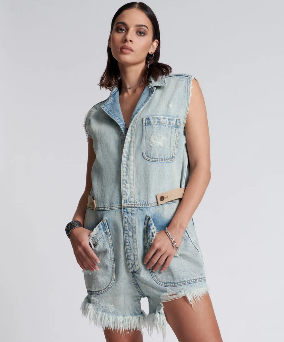 KANSAS BLUE PALISADES OVERALL