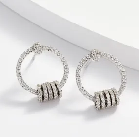 Kosa Jewels Infinity Door Knocker Studs