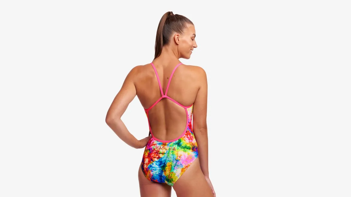 Ladies Single Strap One Piece | Out Trumped