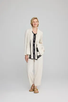 Luukaa Crepe Trousers Cream