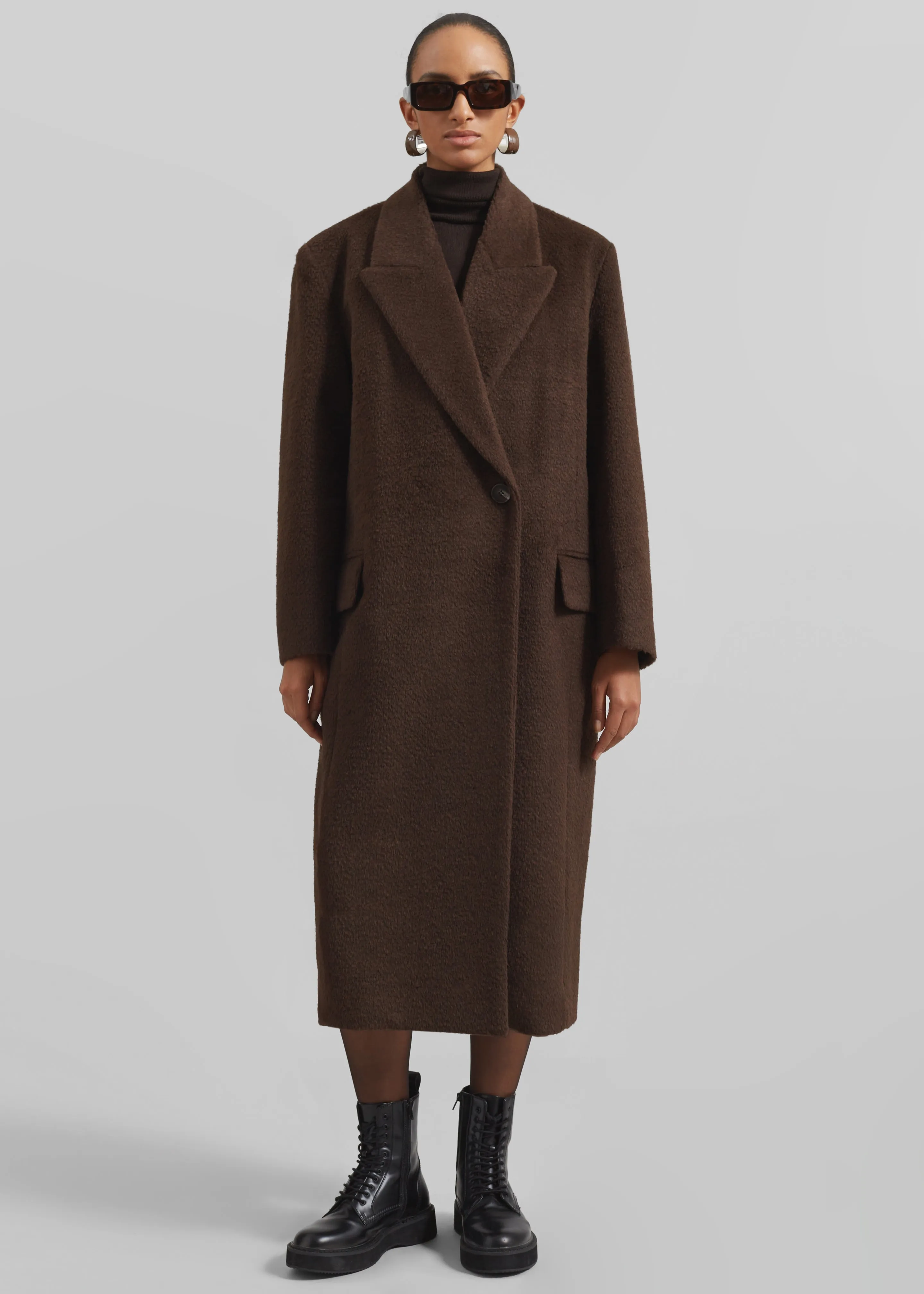Melcombe Coat - Brown