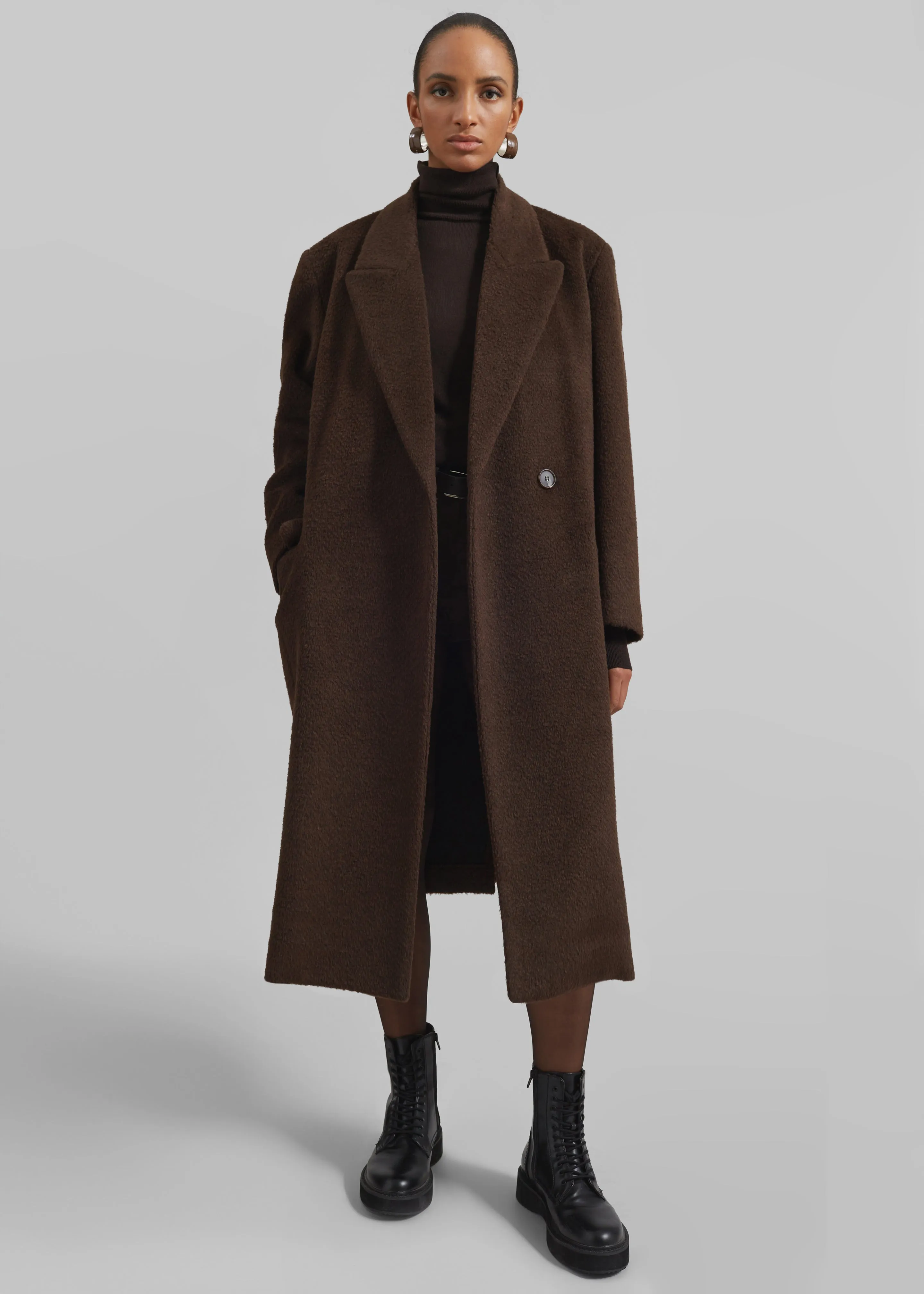 Melcombe Coat - Brown