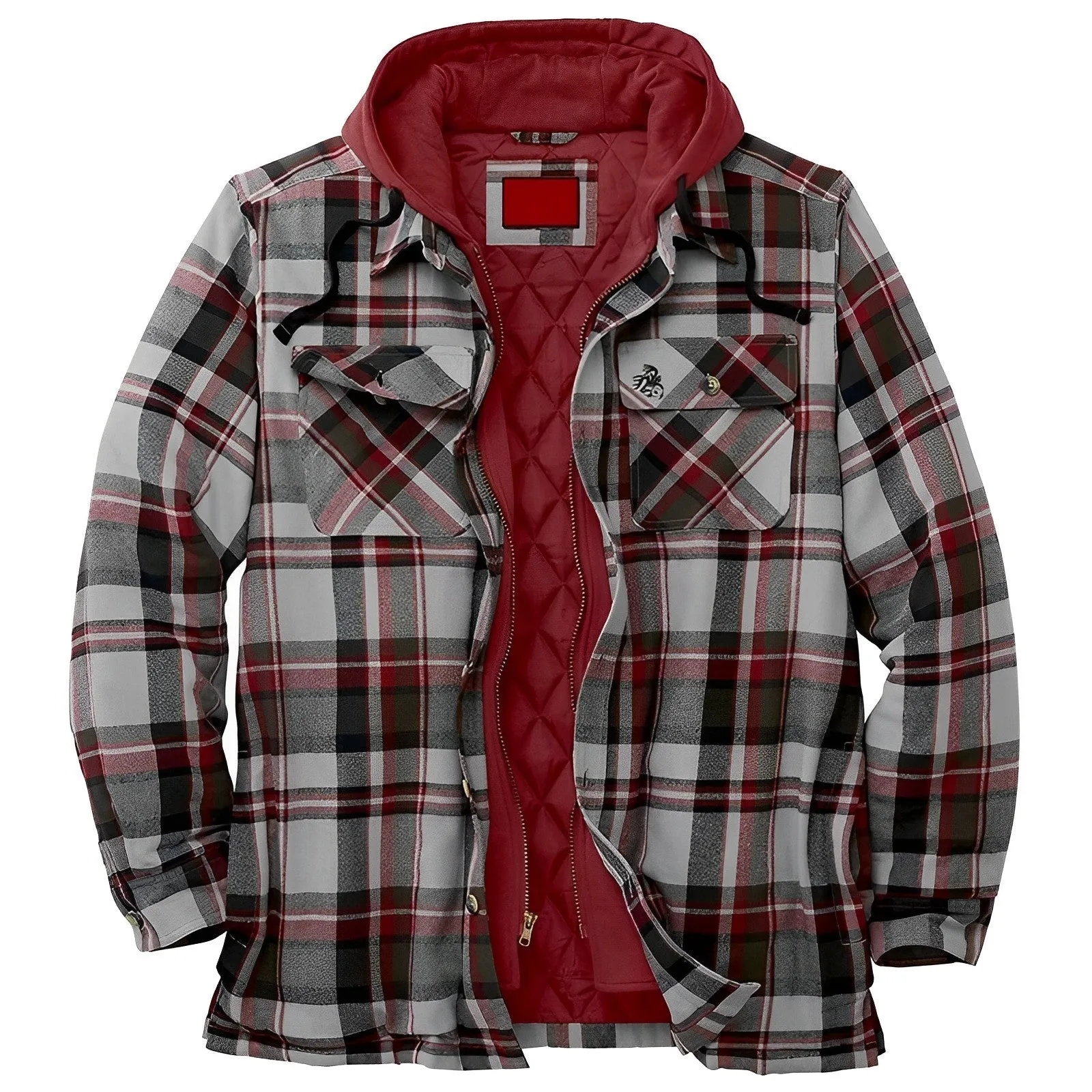 Men's Padded Hooded Jacket