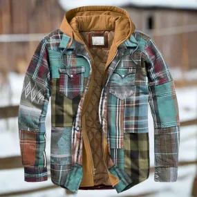 Men's Padded Hooded Jacket