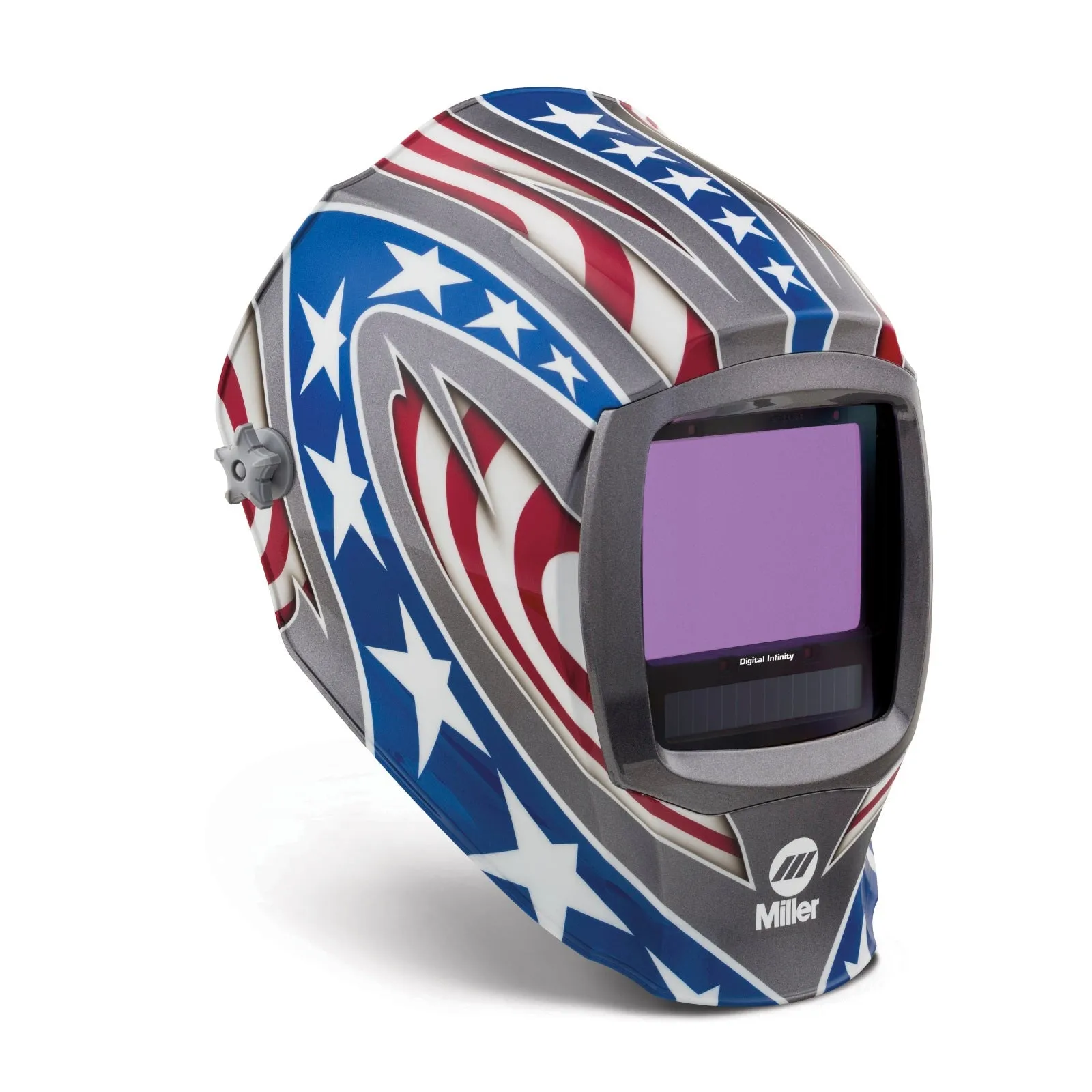 Miller Digital Infinity Stars and Stripes Welding Helmet w/ClearLight 2.0 Lens (288420)