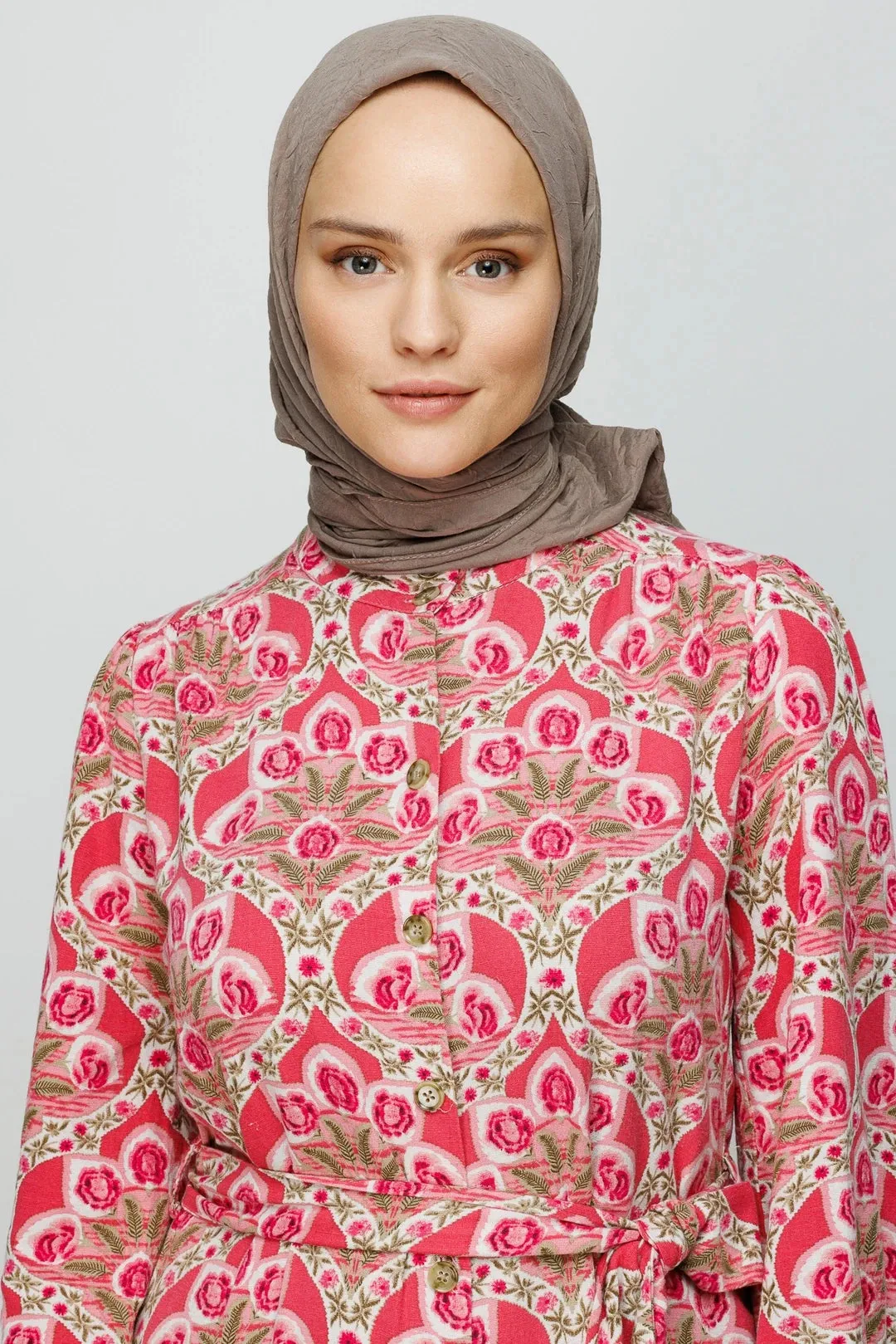 Mink Bamboo Square Scarf