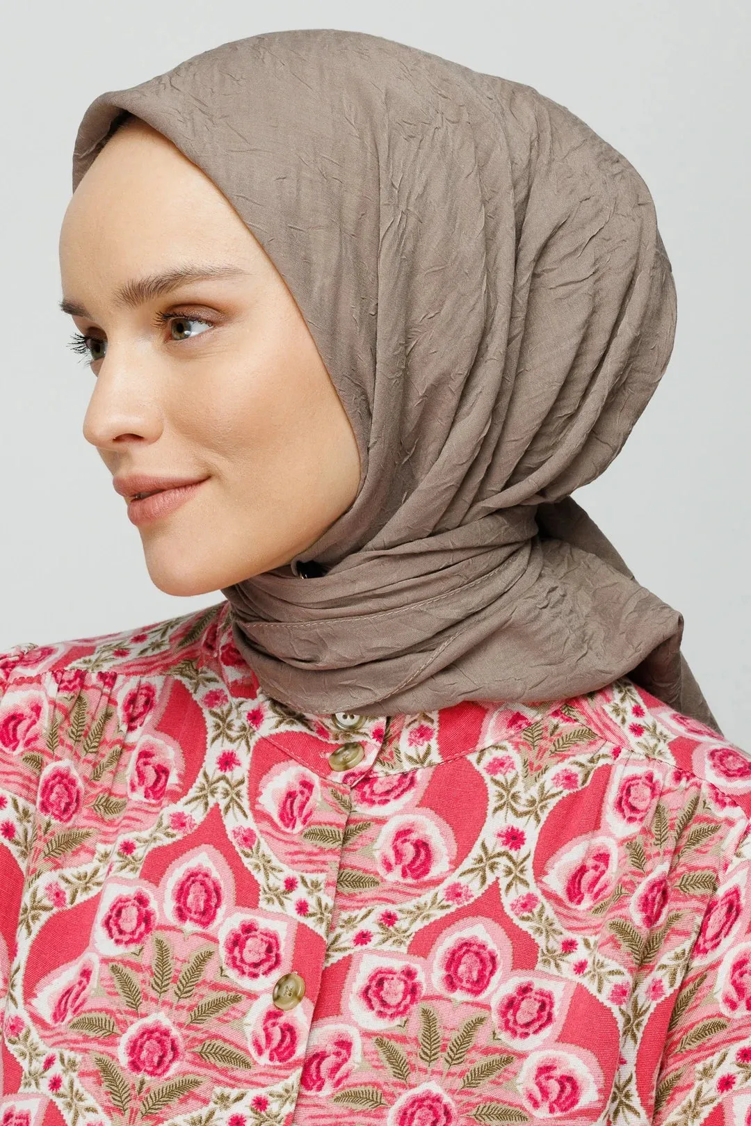 Mink Bamboo Square Scarf