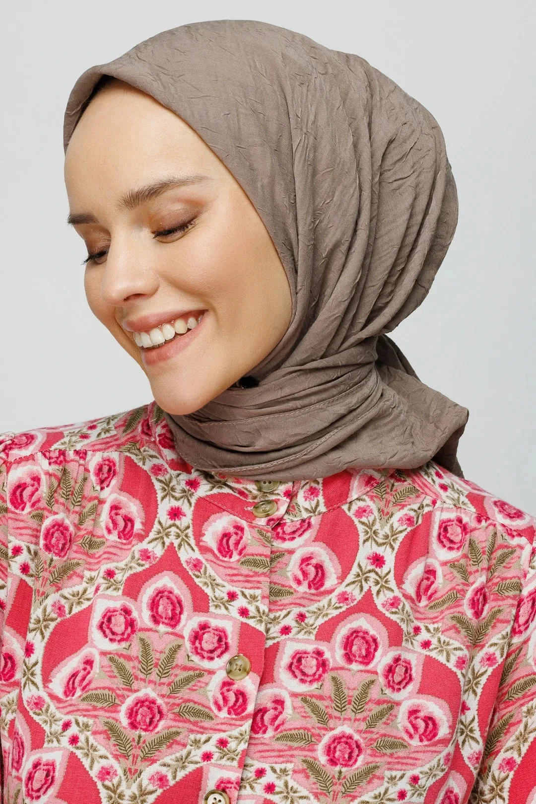 Mink Bamboo Square Scarf