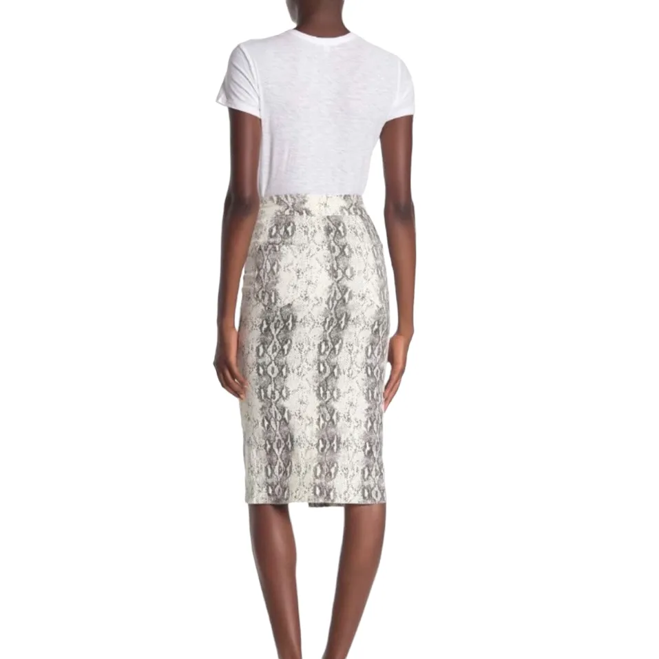 Mustard Seed Snake Print Skirt