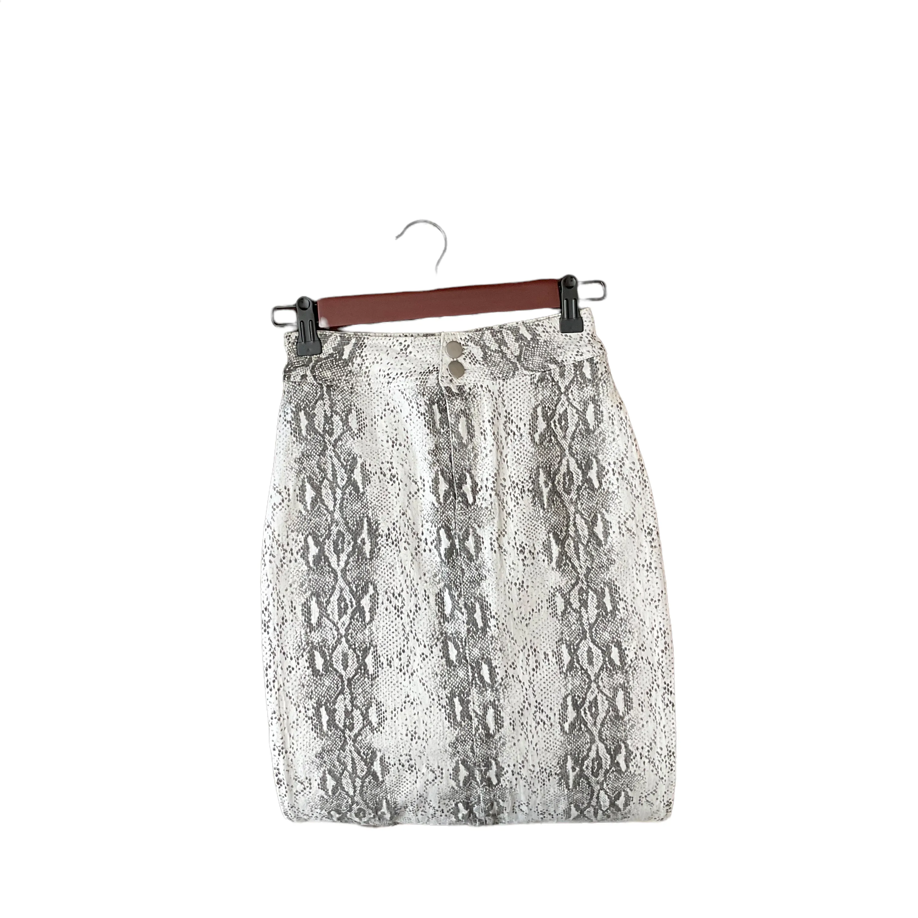 Mustard Seed Snake Print Skirt