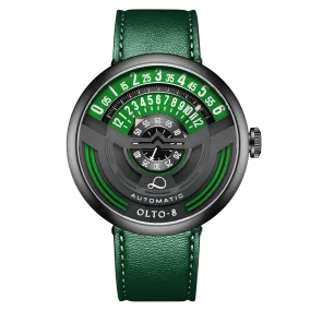 OLTO-8 INFINITY-I RPM-Style Automatic Watch Green