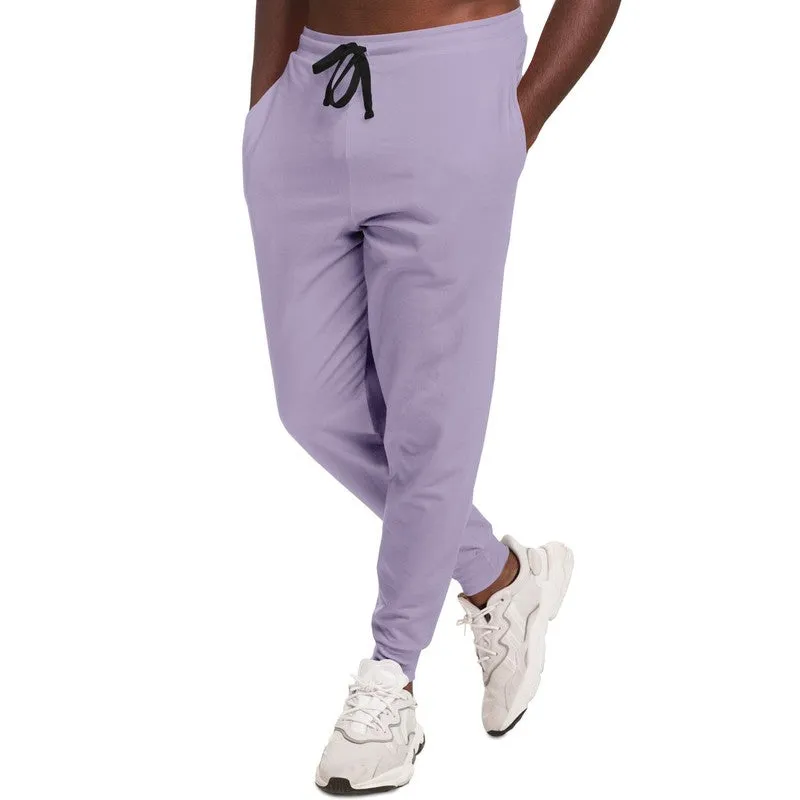 Pale Pastel Violet Joggers | Unisex | with PLUS sizes | Bright Pale Pastel Violet | C22M30Y0K0
