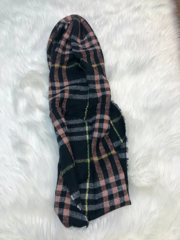 Plaid Infinity Scarf