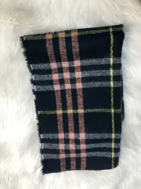Plaid Infinity Scarf