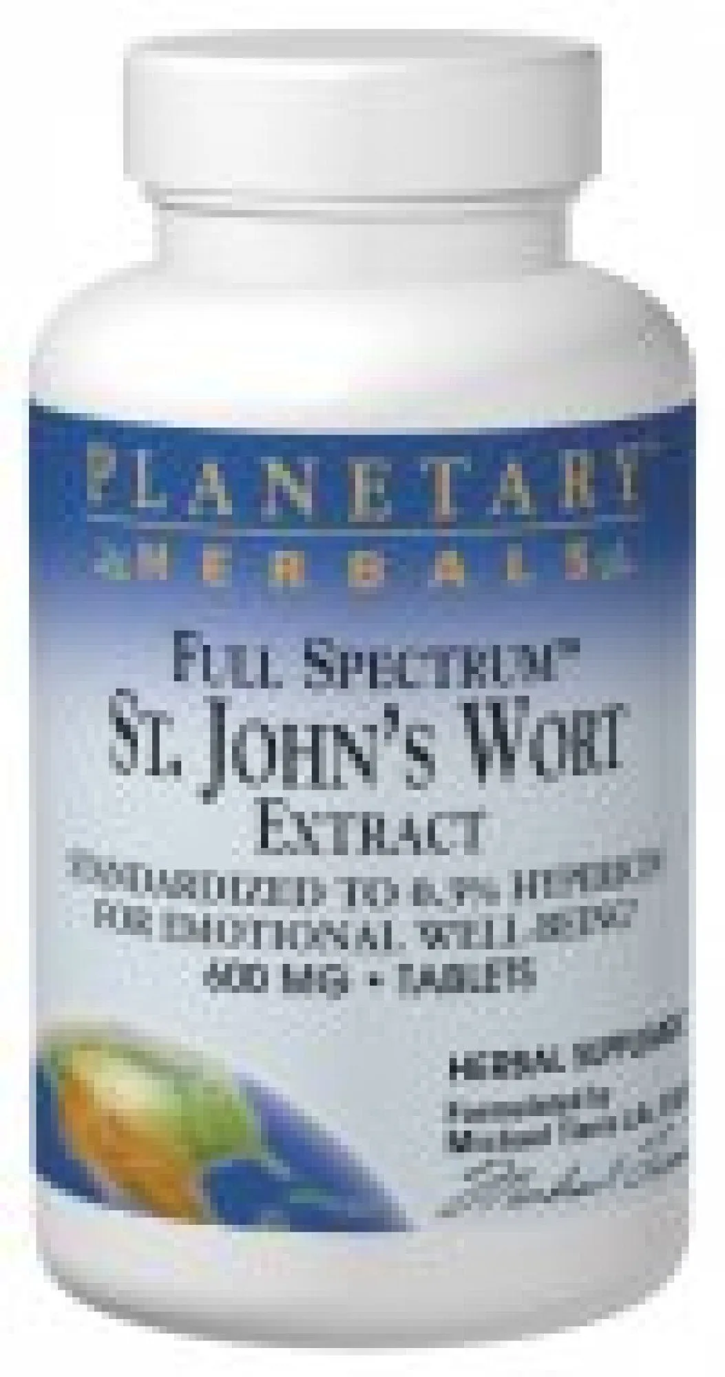 Planetary Herbals Full Spectrum St. Johns Wort Extract 120 Tablet