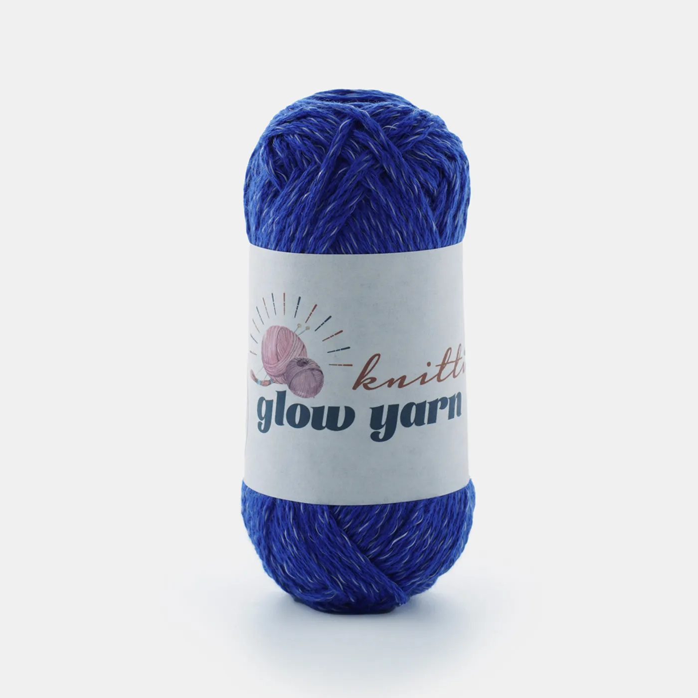 Polyester Luminous yarn glow in the dark fluorescent crochet yarn