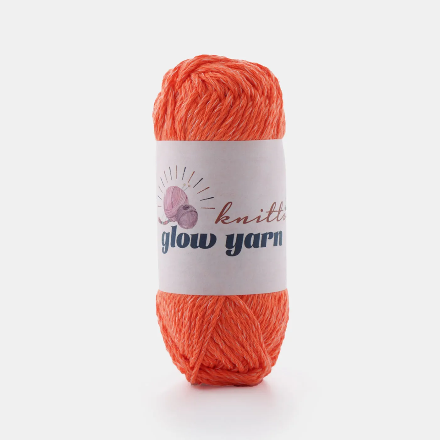 Polyester Luminous yarn glow in the dark fluorescent crochet yarn