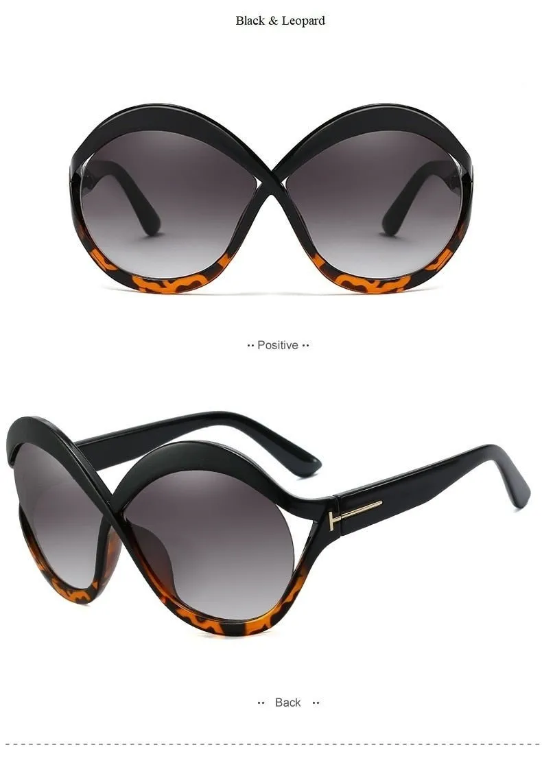 Pre Order:  Infinity Oversized Cat Eye Sunglasses