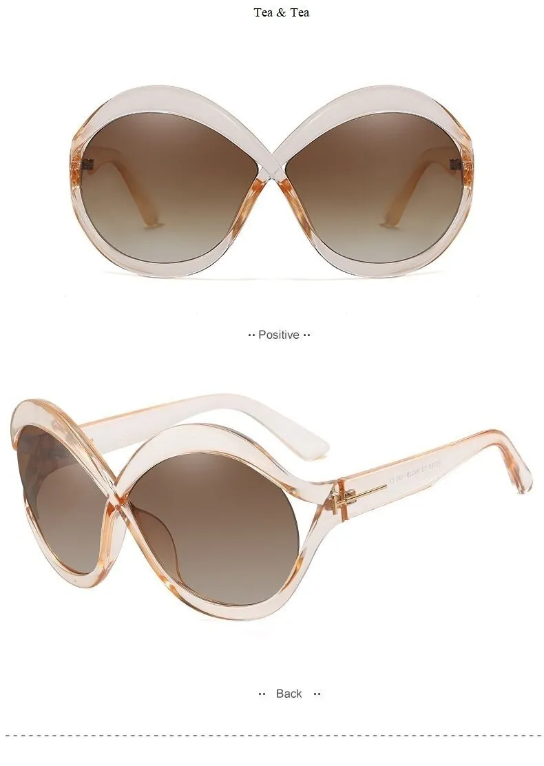 Pre Order:  Infinity Oversized Cat Eye Sunglasses