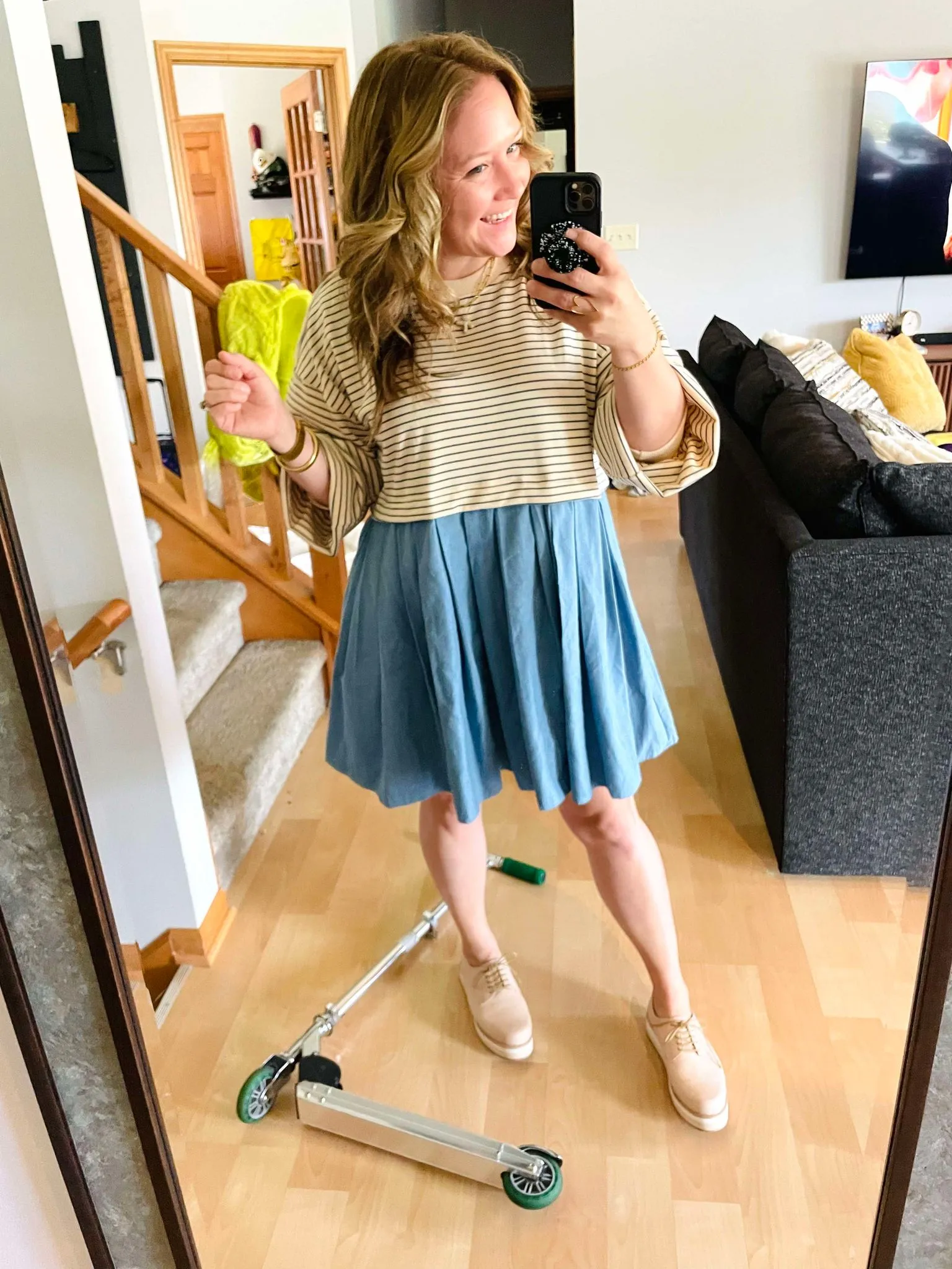 Prep School Layered Dress
