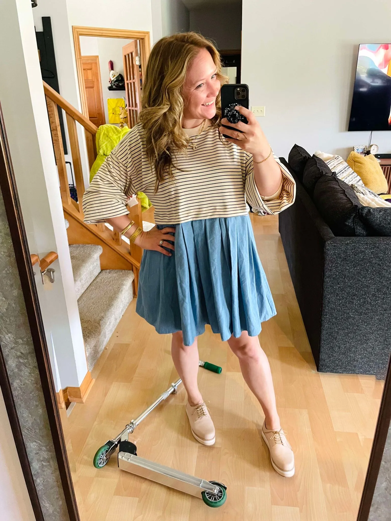 Prep School Layered Dress