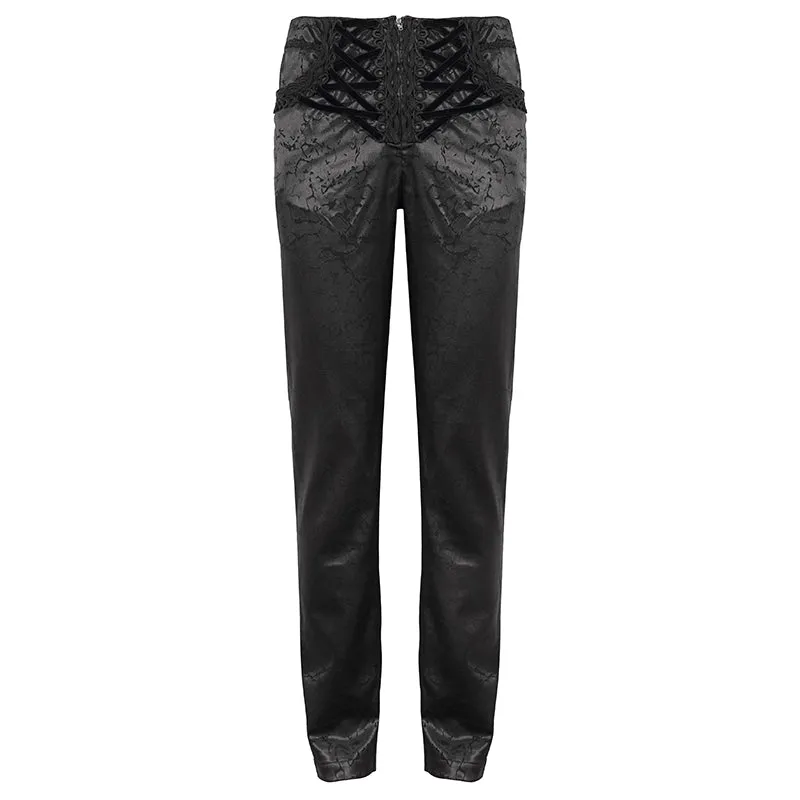 PT15901 Girdle effect Gothic men trousers
