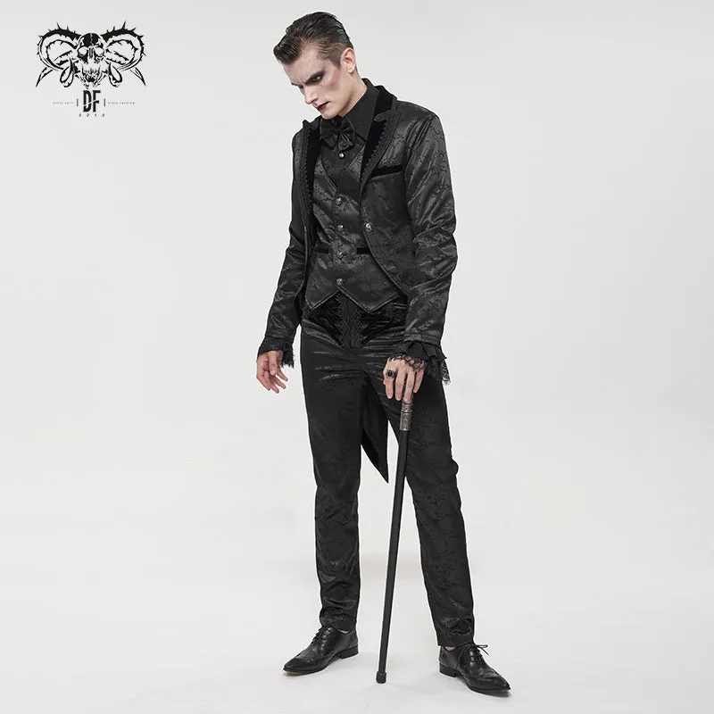 PT15901 Girdle effect Gothic men trousers
