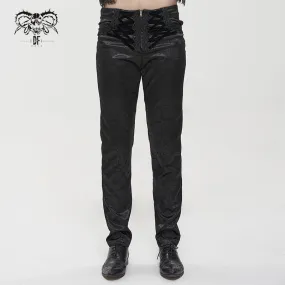 PT15901 Girdle effect Gothic men trousers