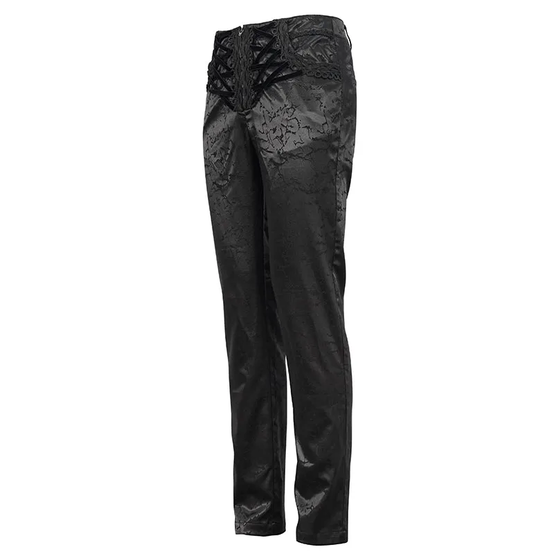 PT15901 Girdle effect Gothic men trousers