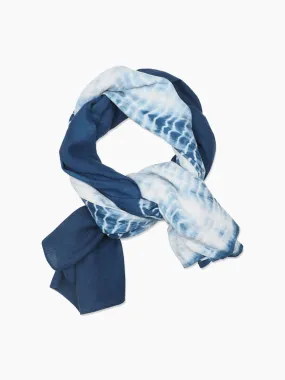 Pure Hemp Tie-Dye Scarf
