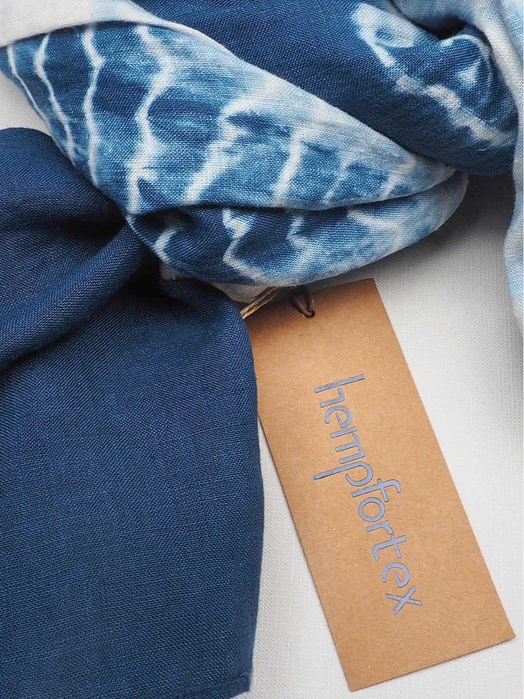Pure Hemp Tie-Dye Scarf