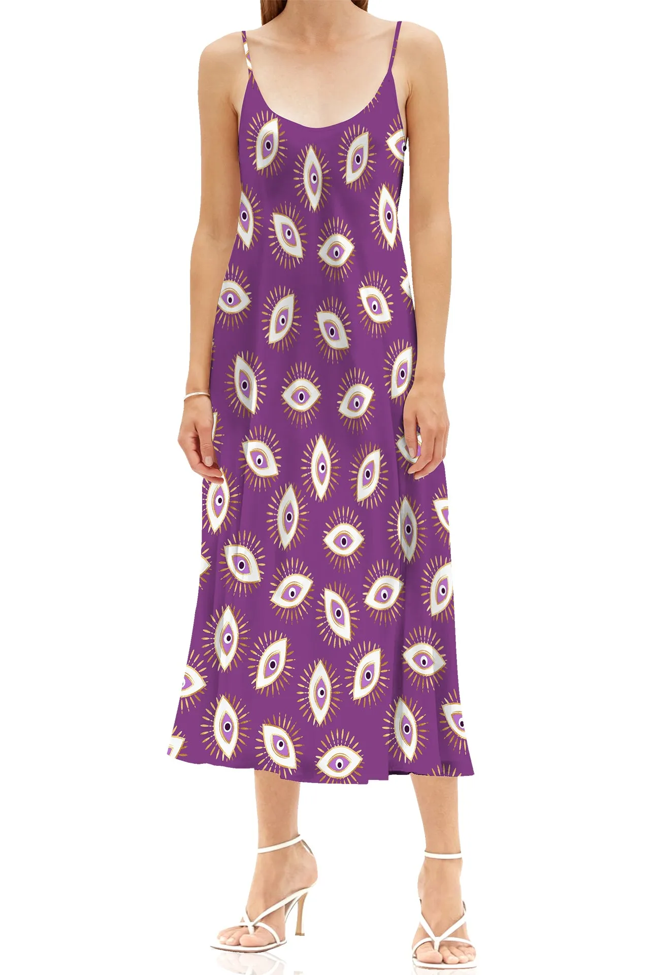 Purple Cami Dress