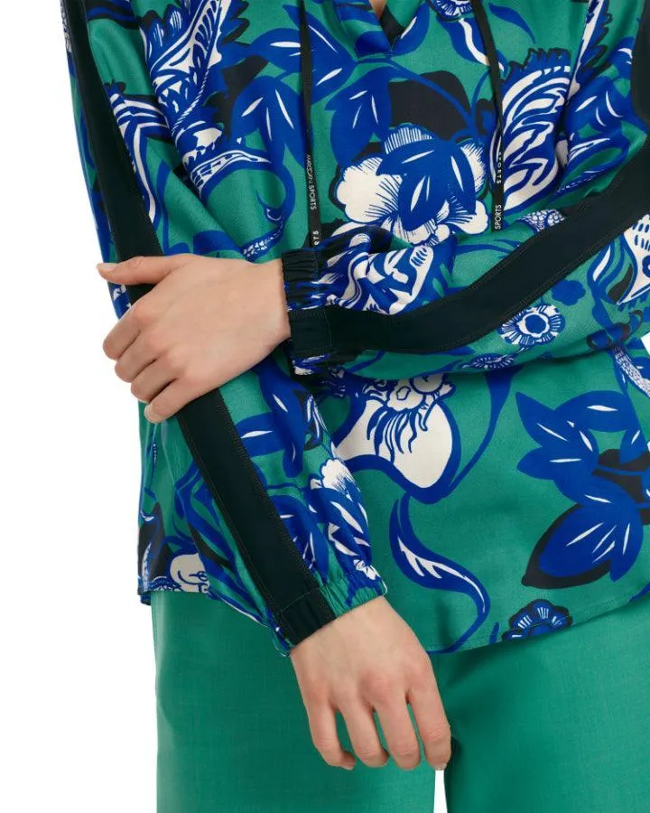 Raglan Print Blouse