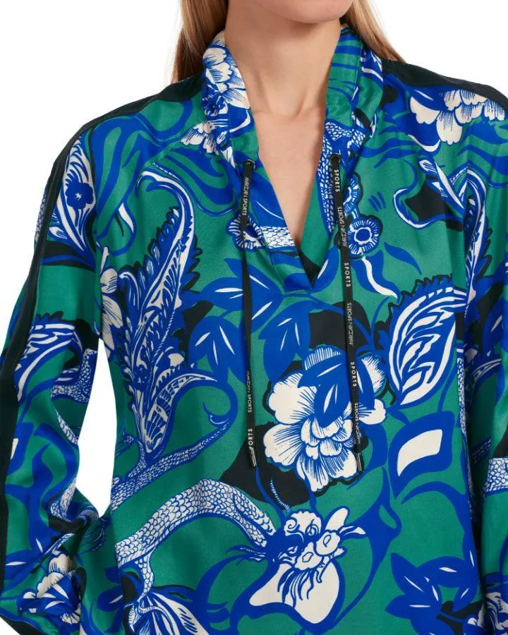 Raglan Print Blouse
