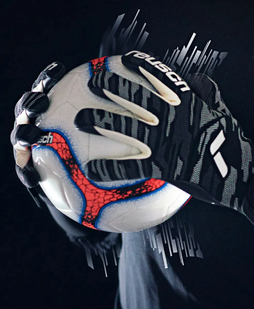 Reusch Pure Contact Infinity Goalkeeper Gloves - Black