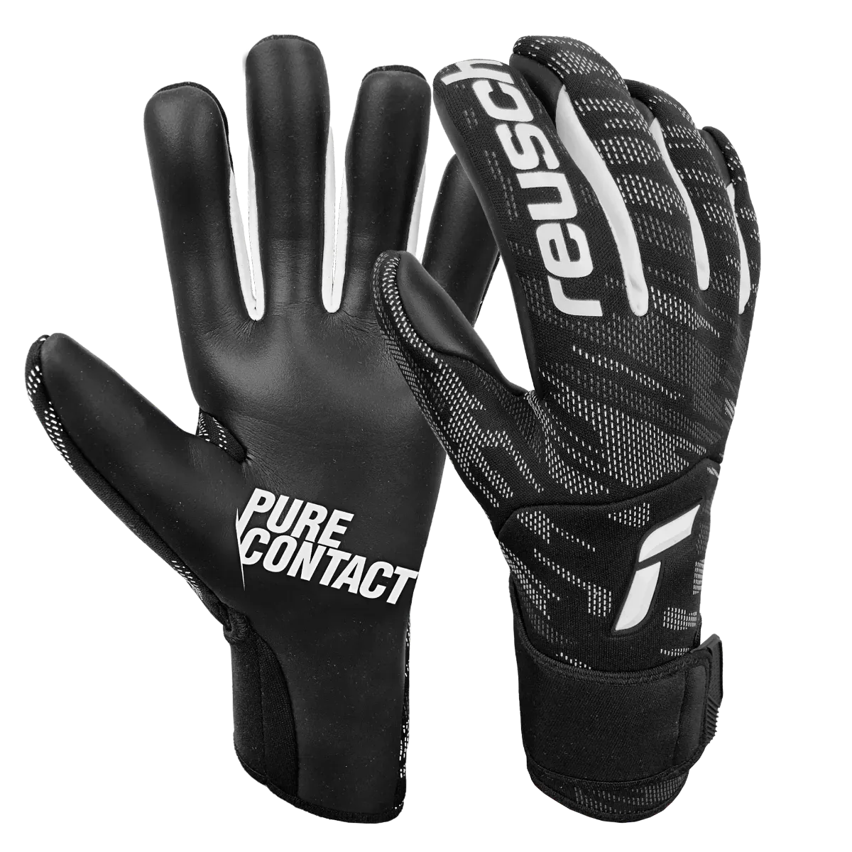 Reusch Pure Contact Infinity Goalkeeper Gloves - Black