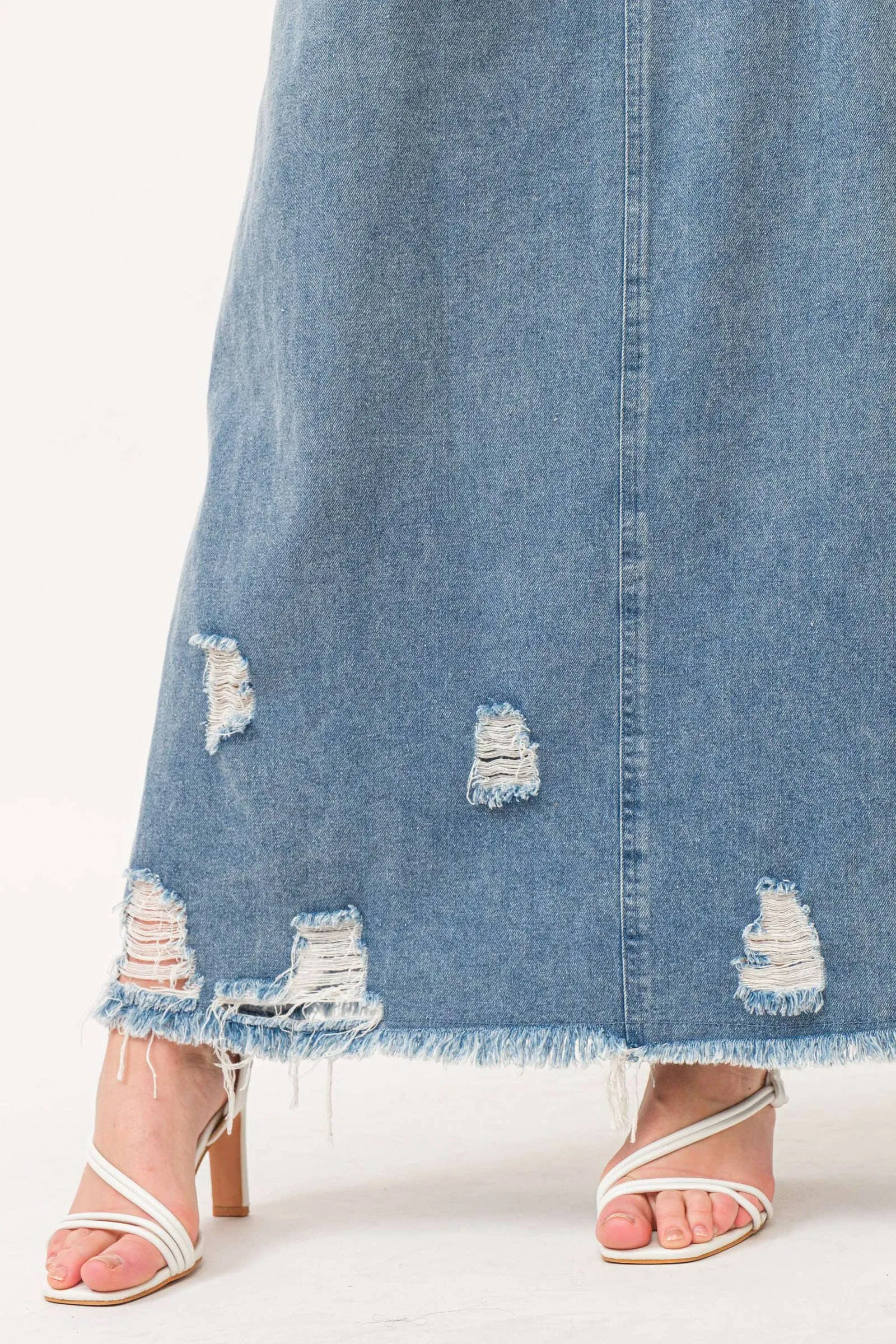 Rodeo Queen Overall Denim Dress